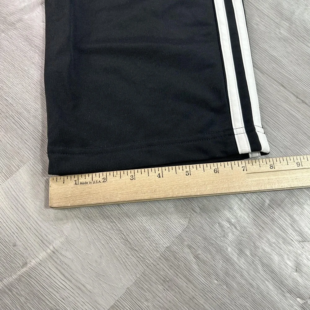 Adidas Primegreen Track Pants Mens Small Black 3 Stripe‎ Elastic Athletic H46110